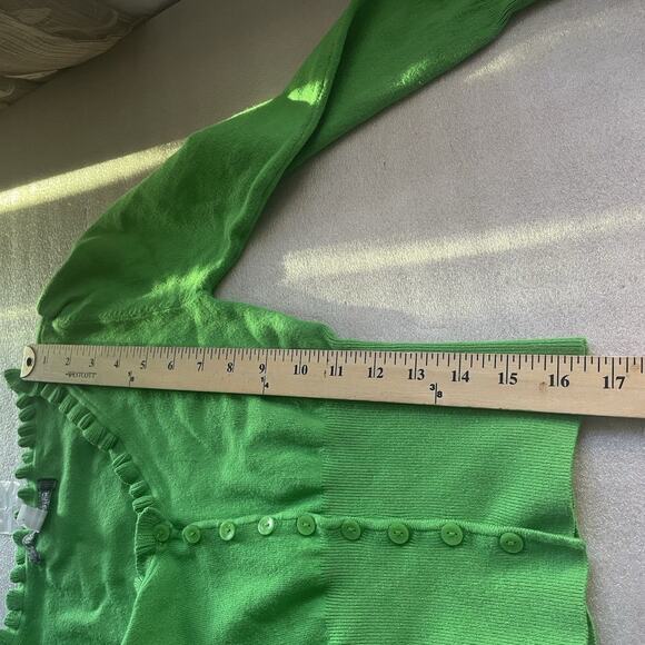 Urban Outfitters - Lala Shrunken Cardigan | Green | Small | NWOT | XO, Kitty - Picture 7 of 11